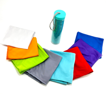 Promotional item Spandex fabric cooling towel