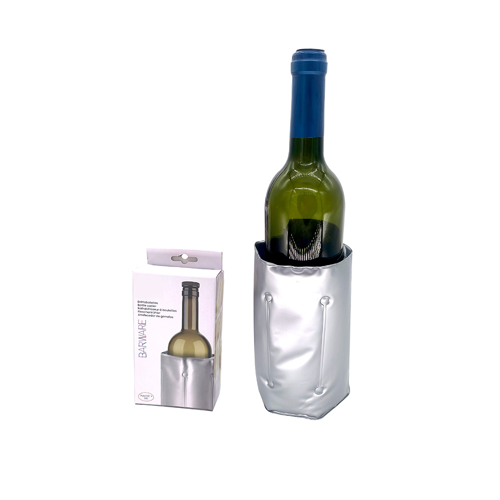 PVC ice pack wine bottle cooler Promotional items